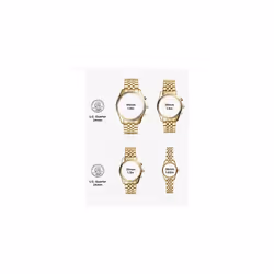 Michael Kors Womens Sofie Stainless Steel Quartz Watch With Stainless-Steel-Plated Strap, Rose Gold, 14 (Model: Mk4336)