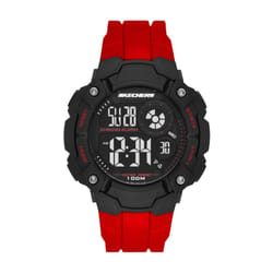 Skechers Men's Westlawn Digital Chronograph Watch  Color: Black  Red (Model: SR1122)