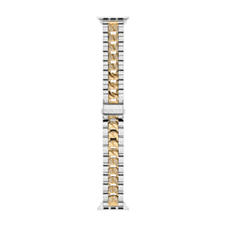 Michael Kors Women's 38/40mm Two-Tone Stainless Steel Band for Apple Watch  MKS8019