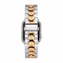 Michael Kors Women's 38/40mm Two-Tone Stainless Steel Band for Apple Watch  MKS8019