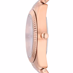 Fossil Women's Scarlette Mini Quartz Stainless Steel Three-Hand Watch  Color: Rose Gold (Model: ES5200)
