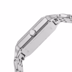 Fossil Women's Raquel Quartz Stainless Steel Three-Hand Watch  Color: Silver (Model: ES5221)