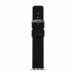 Skechers All-Gender Apple 38/40/41mm Silicone Interchangeable Watch Band Strap Color: Black (Model: SRS1000)