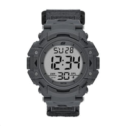 Skechers Men's Keats Digital Chronograph Watch  Color: Gray (Model: SR1147)