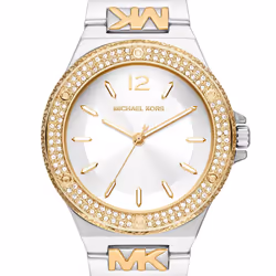 Michael Kors Lennox Three-Hand Two-Tone Stainless Steel Women's Watch (Model: MK7338)