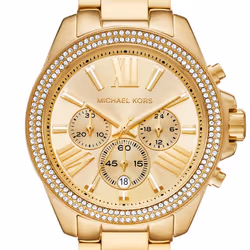 Michael Kors Wren Chronograph Gold-Tone Stainless Steel Women's Watch (Model: MK7428)