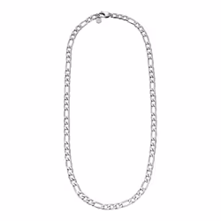 Fossil Men's All Stacked Up Stainless Steel Chain Necklace  Color: Silver (Model: JF04721040)