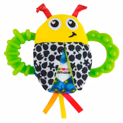 High Contrast Flip-flop Bug Rattle