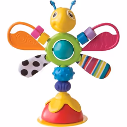 Lamaze Freddie the Firefly Highchair Toy, 0.5 yr(s), Multicolour