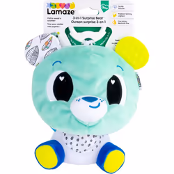 Tomy Lamaze 3-в-1 Surprise Bear Clip & Go baby hanging toy
