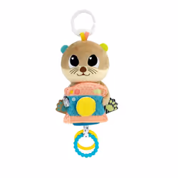 Lamaze Arty Says Cheese Clip and Go Baby Pram Toy