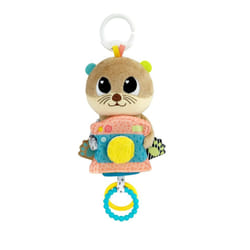 Lamaze Arty Says Cheese Clip and Go Baby Pram Toy