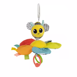 Lamaze Buzzy The Bee Clip and Go Baby Pram Toy