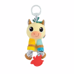 Lamaze Carson Clydesdale Clip and Go Baby Pram Toy