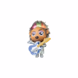 Sing 2 Riff Rock Ash Plush Toy, Sing 2 Merchandise Plush Toy, 12 Inch Ash Figure, Bedroom Accessories, Singing Ash Cushion For Boys And Girls Aged 3