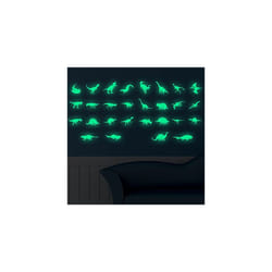 Dinosaur Wall Decals,Glow in The Dark Stickers 28pcs,Dinosaur Wall Decor for Boys Room,Dinosaur Stickers, Wall Decals for Kids Rooms