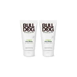 Bulldog Skincare and grooming For Men Original Face Wash, Pack of 2, 5 Ounce