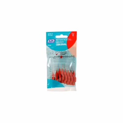 TePe Interdental Brushes 0.5mm Red - 4 Packets of 8 (32 Brushes)