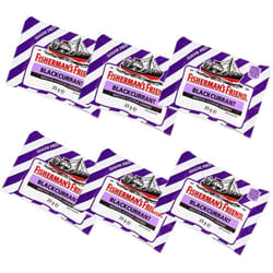 Fishermans Friend Blackcurrant Flavour Lozenges with Sweeteners 25g-PACK-OF-6