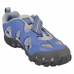 ) Girls Merrell Z-Strap Trainers Waterpro Z-Rap - M Fit - UK 10 Child, Persian Jewel (Blue