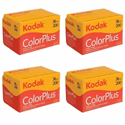 4 Rolls of Kodak Colorplus 200 ASA 36 Exposure