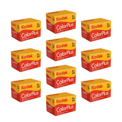 Kodak colorplus 200 asa 36 exposure  10 Rolls Pack of 1