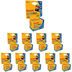 10 Rollos Kodak Ultra Max GC 135 - 36 - Pel?cula de 35 mm ISO 400 de impresi?n de Color Pack of 10