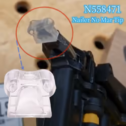 SURPOUF N558471 N569446 Compatible with Nailer No Mar Tip DeWalt 6PackReplaces DCN680D1 DCN680B DCN681B DCN681D1