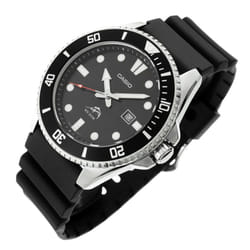 Casio MDV106-1A Men's Analogue Sports Watch - Black | Diving Watch
