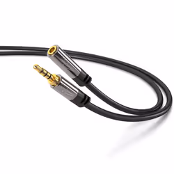 KabelDirekt 5m Headset Extension Cable (AUX Cable 3.5mm male > 3.5mm female connector 4-pole) PRO Series
