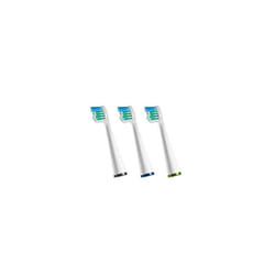 Waterpik Sonic Toothbrush Compact Replacement Heads SRSB 3W 9 Brush Heads