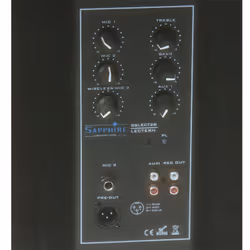 Sapphire AV SSLECT2B multimedia cart/stand Black Projector Multimedia stand
