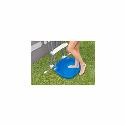 Intex 29080E B00GSPHTLY Foot Bath Pool Ladders, 1 Pack, Blue