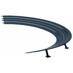 Carrera 20576 High Banked Curve 3/30, 6 Pieces - Digital 124/132 & Analog