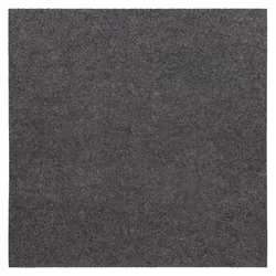 Mohawk Home 24"""" x 24"""" Indoor/Outdoor 0.25"""" Pile Height  Peel and Stick Carpet Tile  Grey Polyester  (15 Tiles) (60 sqft/Box)