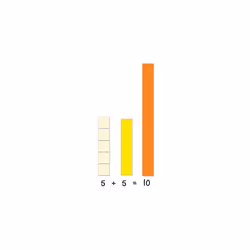 Learning Resources Magnetic Cuisenaire Rods  Early Match Concepts  Sch