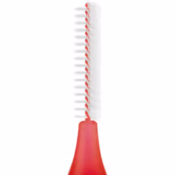 TEPE Interdental Brushes Red Original (0.5mm) / Simple and effective cleaning of interdental spaces / 1 x 8 brushes