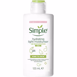 Simple Kind to Skin Moisturiser Hydrating Light 125ml