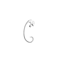 Alessi Jumbo FGO05 Design Elephant Shaped Purse Hook Stainless Steel, Mirror Polished