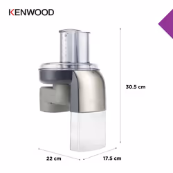 Kenwood AT340 Slicer/Shredder Attachment for Kenwood Chef , Grey