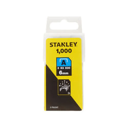 Stanley Light Duty Staple 6MM 1000 0TRA204T