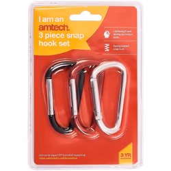 Am-Tech Snap Hook Set (3 Pieces)