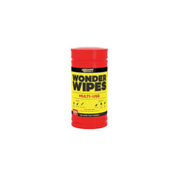 Everbuild Wonder Wipes Multi-Use Cleaning Wipes for the Building Trade | Specially Formulated to Clean Hands, Tools and Surfaces - 100 Wipes