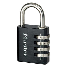 Master Lock - Black 40mm 4 Digit Combination Padlock