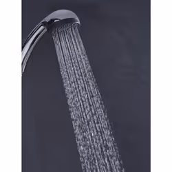 HAND100 C Single Function Rub Clean Shower Handset - Chrome