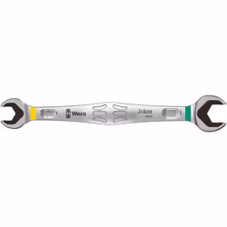 Wera - 5003760001 4013288173010 Double Open-Ended Wrench Joker 10x13x167mm  MULTI