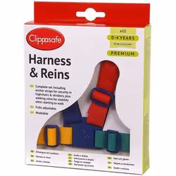 Clippasafe Harness Easy Wash (Multicolour)