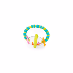 Bright Starts Grab & Spin Rattle and Teether Toy