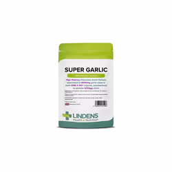 Super Garlic Odourless Capsules 365 Pack High Strength 6000mg 4200mcg Allicin Contributes to Normal Muscle Function Heart Hea ...