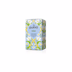 Pukka Herbal Teas Relax - Caffeine Free - Case of 6 - 20 Bags